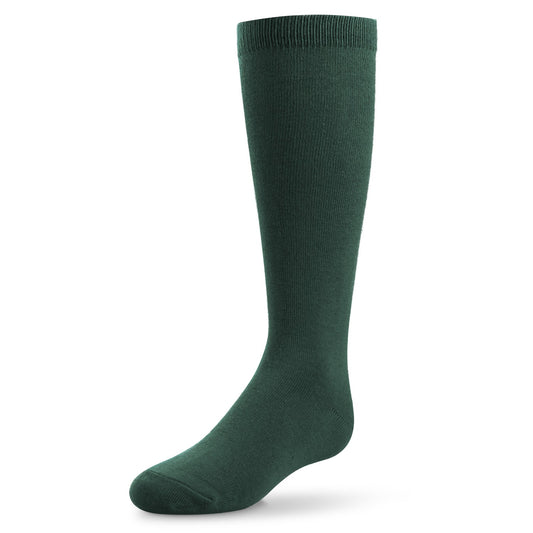 60 Pack Youth Girl's Knee High Socks in Green-Wholesale School Uniforms