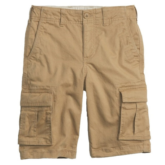 24 Pack Boys School Uniform Cargo Shorts - Khaki-Wholesale School Uniforms