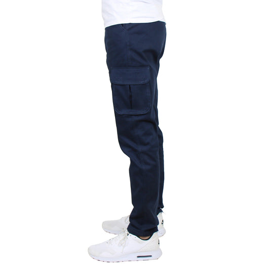 24 Pack Boys School Uniform Cargo Pants in Navy-Wholesale School Uniforms