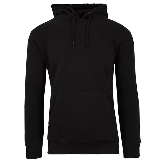 24 Pack Adult Size Unisex Pullover Hoodie Sweatshirt - Black-Wholesale School Uniforms