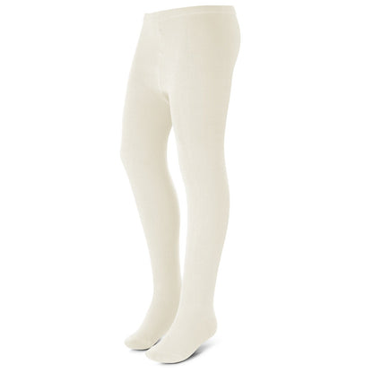 60 Pack Youth Girl's Flat Tights in Ivory-Wholesale School Uniforms