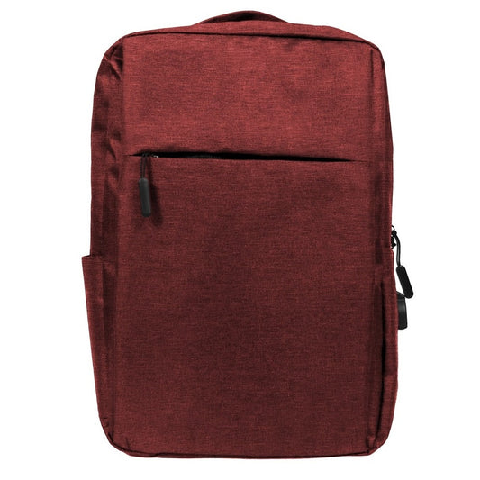 24 Pack Slim Backpack in Burgundy-Wholesale School Uniforms