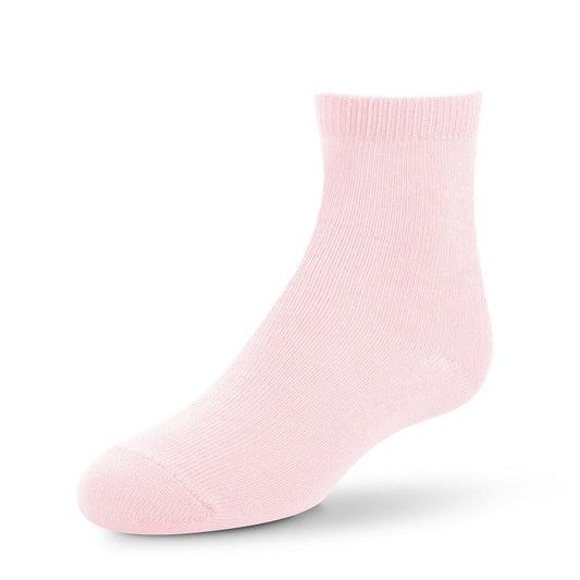 60 Pack Youth Unisex Crew Socks in Pink-Wholesale School Uniforms