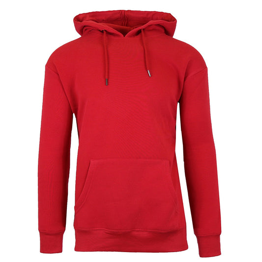 24 Pack Adult Size Unisex Pullover Hoodie Sweatshirt - Red-Wholesale School Uniforms