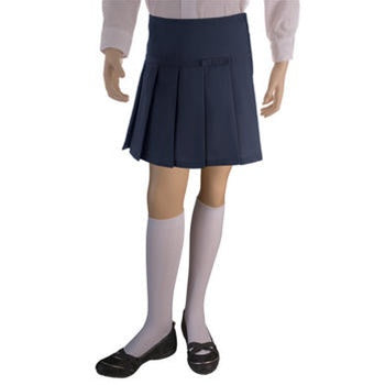 24 Pack Girls School Uniform Scooter Skirt - Navy-Wholesale School Uniforms