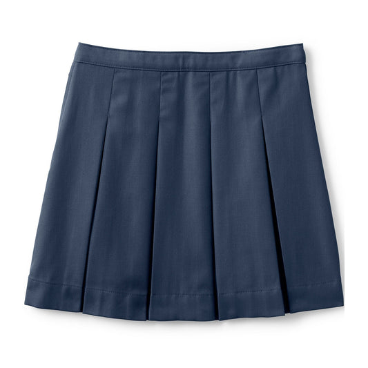 24 Pack Girls School Uniform Pleated Skirt - Navy-Wholesale School Uniforms