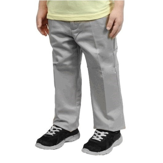 24 Pack Toddler Flat Front School Uniform Pants - Khaki-Wholesale School Uniforms