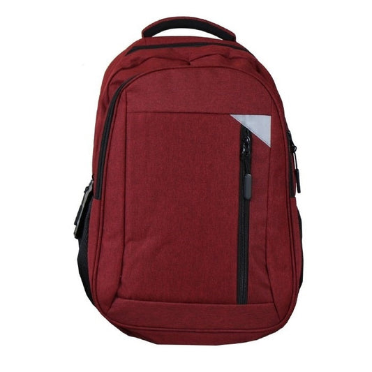 24 Pack Tech Backpack with Reflector in Red-Wholesale School Uniforms